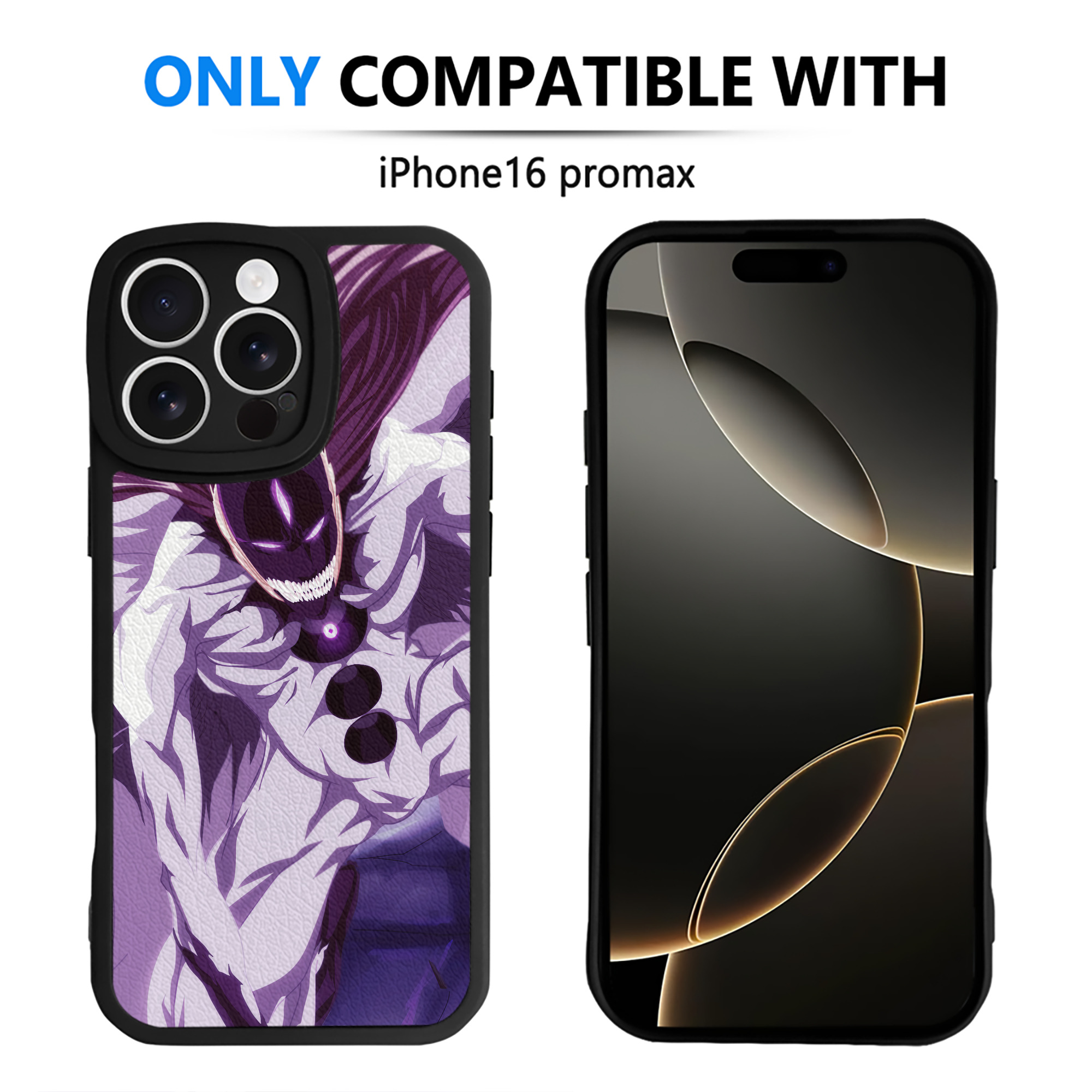 （画像用） ブリーチ BLEACH 【iPhone 16シリーズ対応】シリコンスマホケース（レザー調） 材質：シリコン